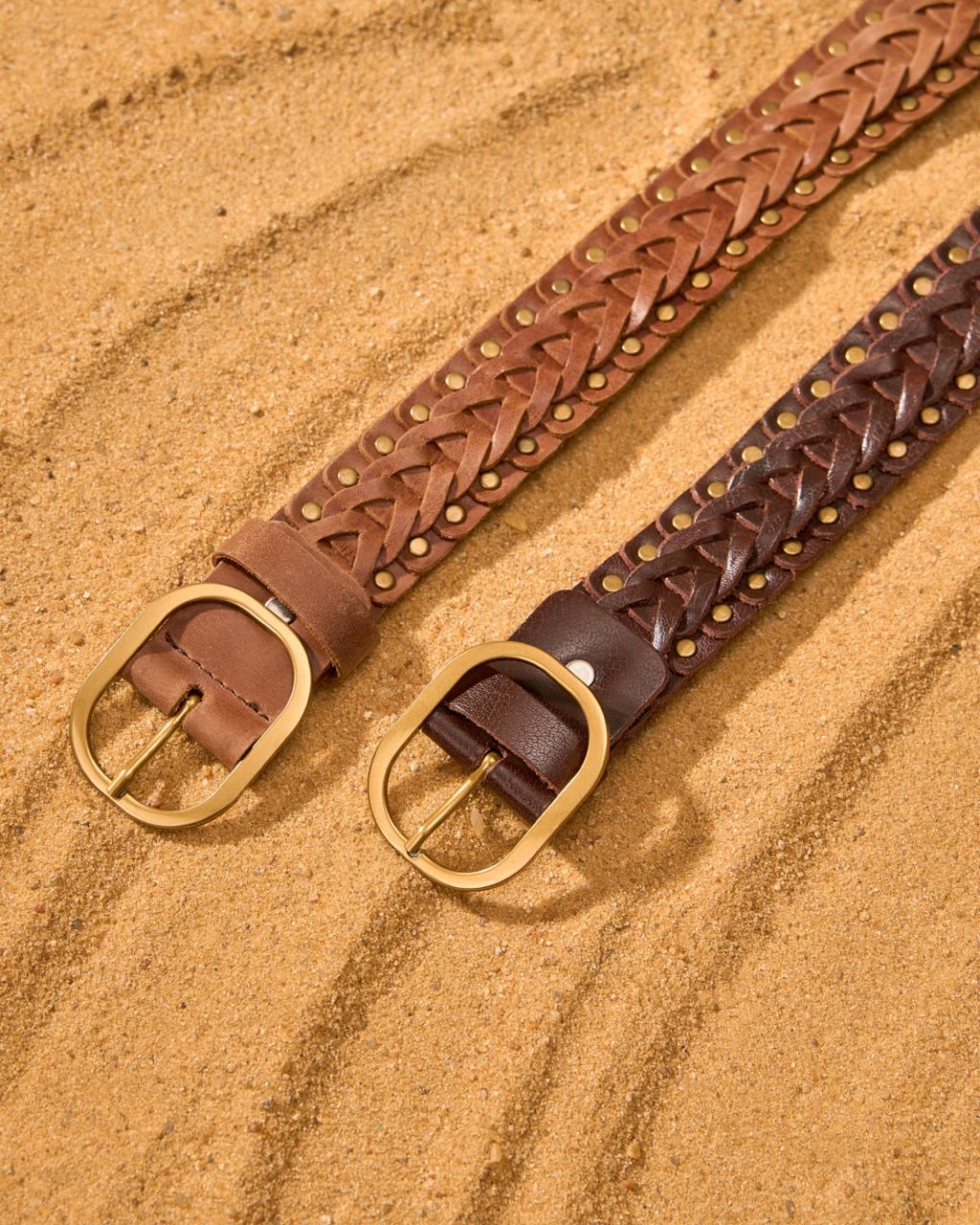 Alba Studded Belt – Genuine Leather - Image 3