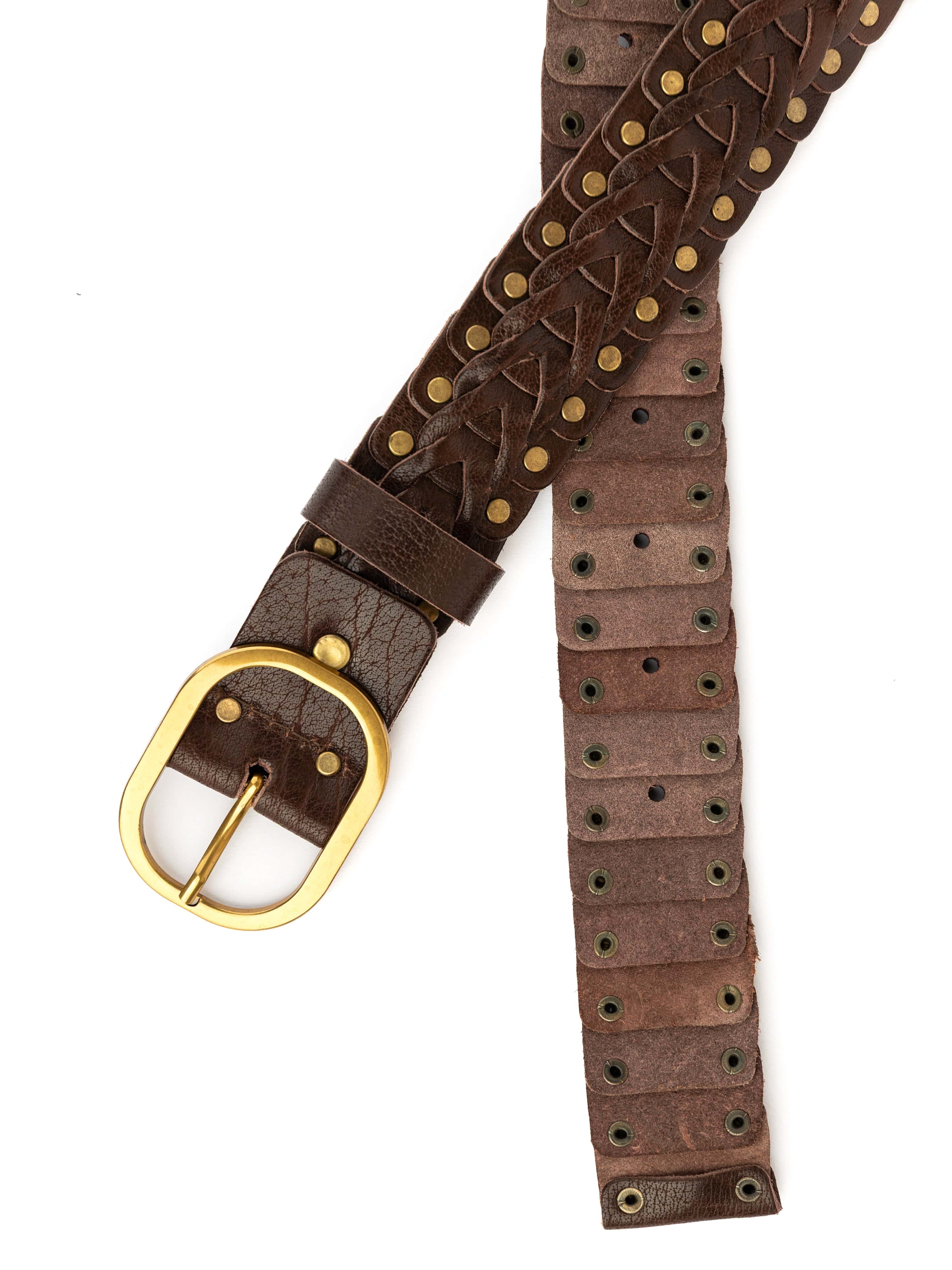 Alba Studded Belt – Genuine Leather - Image 6