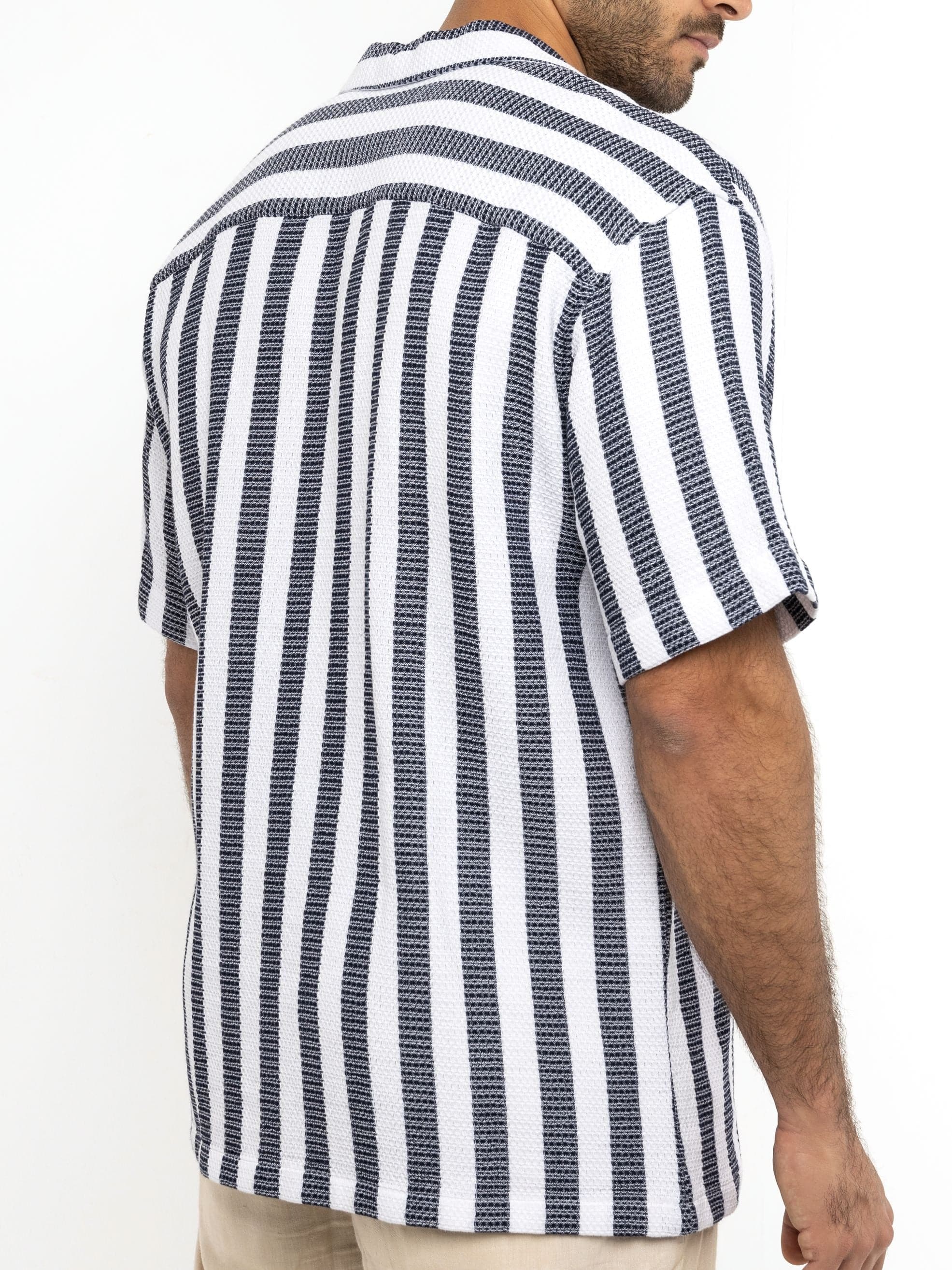 Buttoned Striped Shirt - Image 4