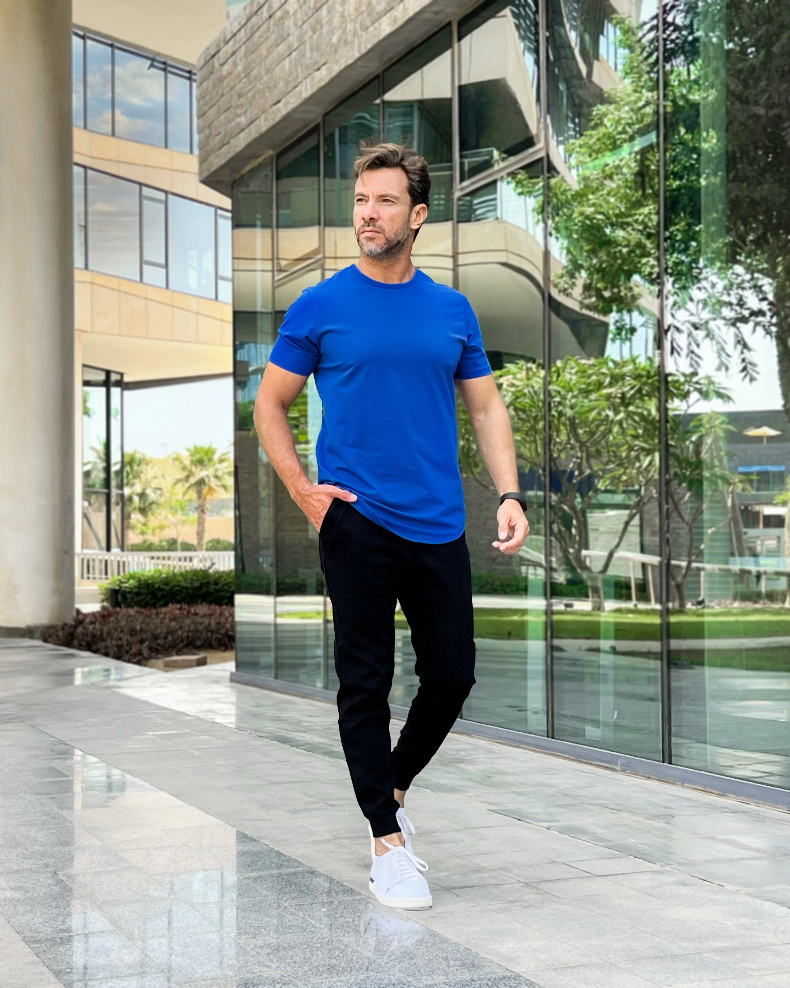 Curved Hem T-Shirt: SLS Comfort - Image 14