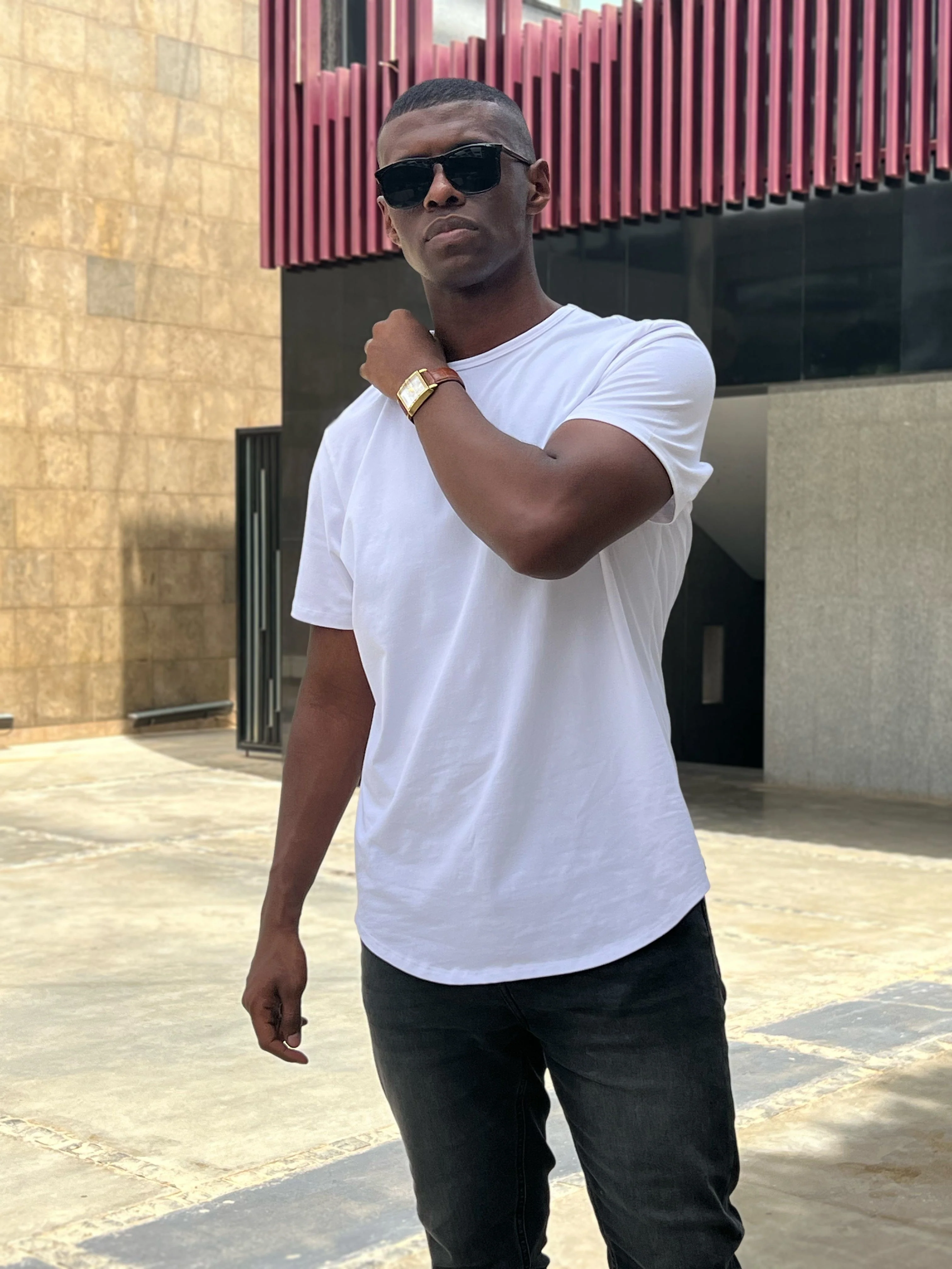 Curved Hem T-Shirt: SLS Comfort - Image 37