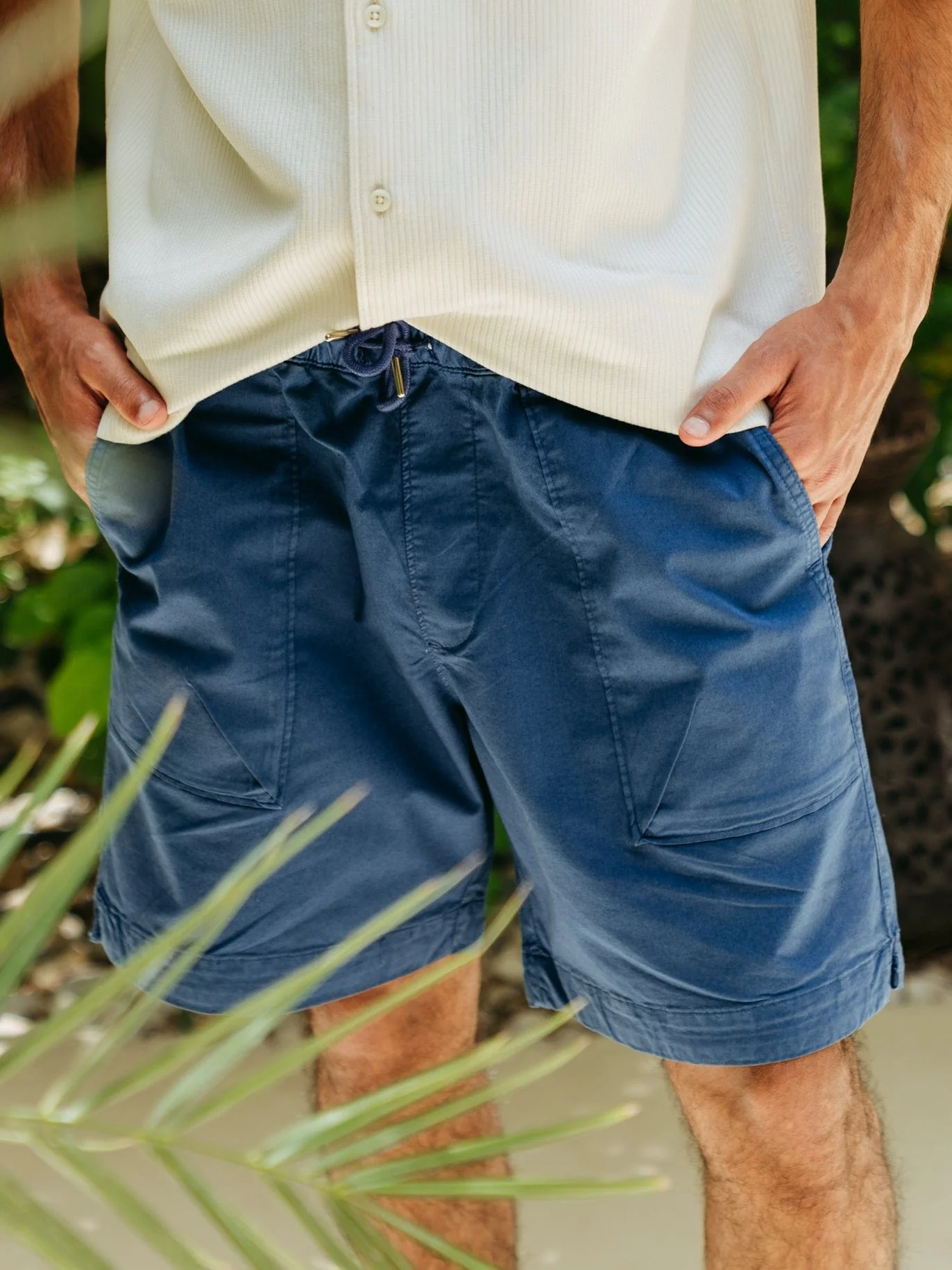 Gabardine Relaxed fit Shorts - Image 3