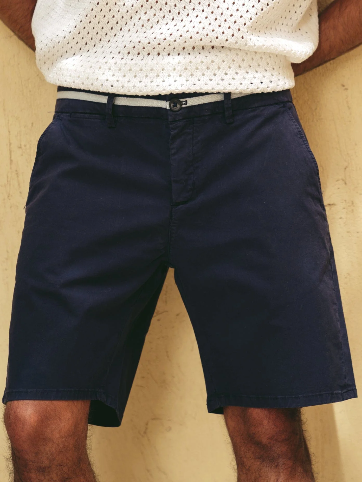 Gabardine Slim fit Shorts - Image 3