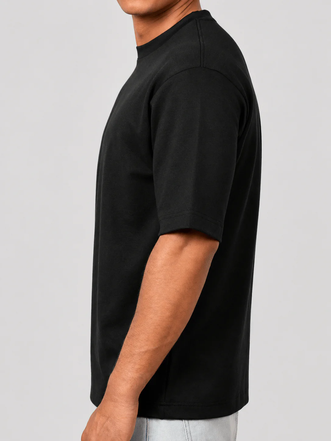 Half-Sleeve Oversized T-Shirt - Image 14