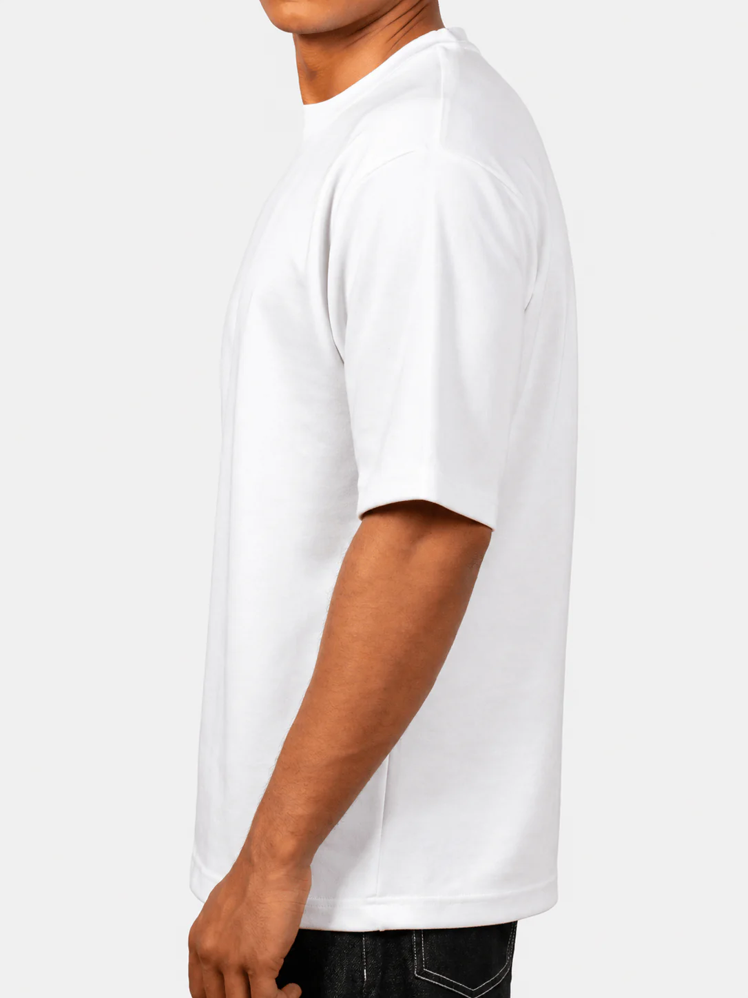 Half-Sleeve Oversized T-Shirt - Image 3