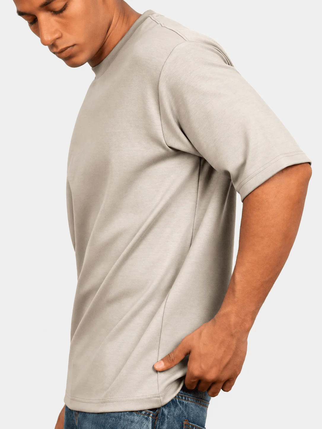 Half-Sleeve Oversized T-Shirt - Image 5