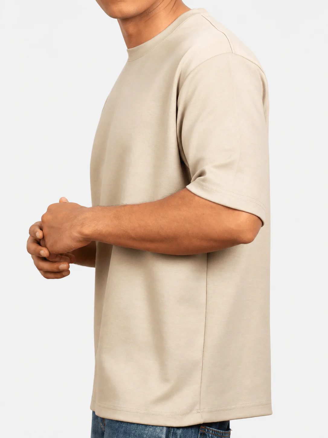 Half-Sleeve Oversized T-Shirt - Image 7