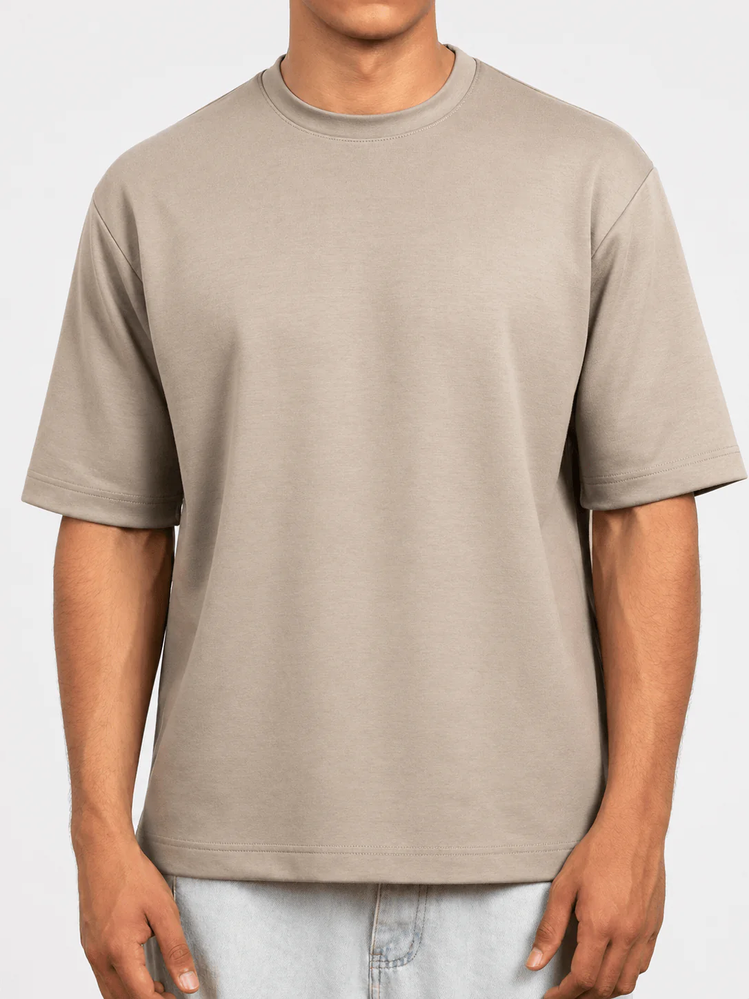 Half-Sleeve Oversized T-Shirt - Image 8