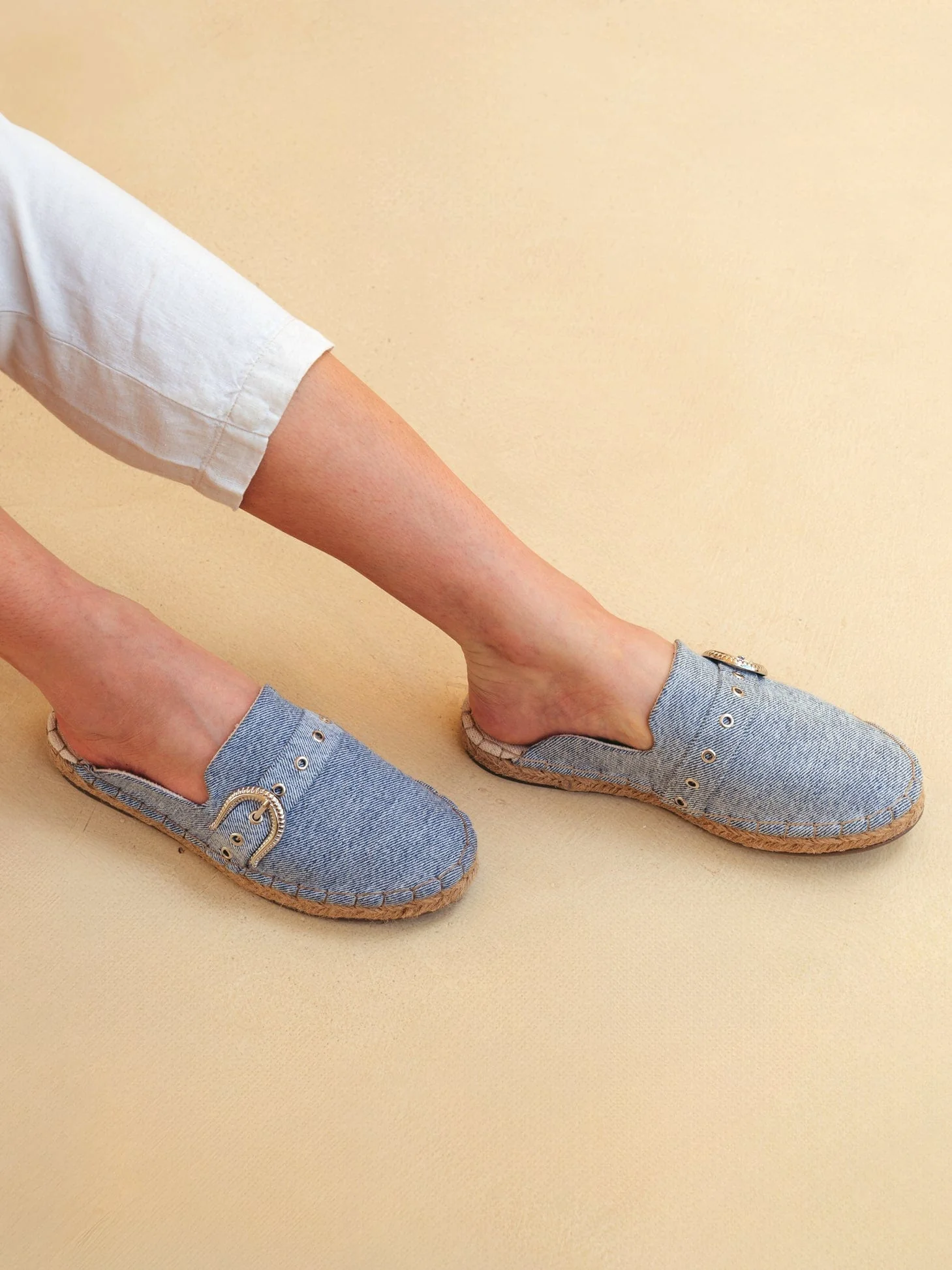 Laia Denim Mule - Image 4