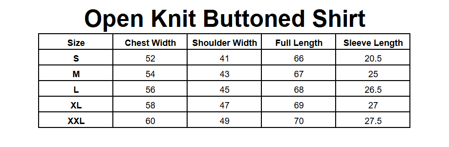 Open Knit Buttoned Shirt - Image 4
