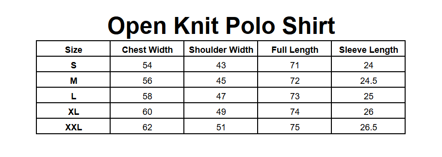 Open Knit Polo Shirt - Image 4