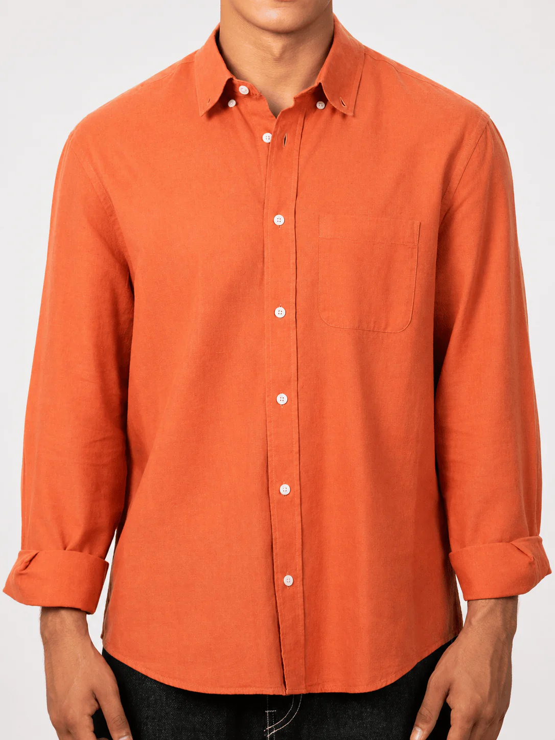 Relaxed Fit Linen Shirt - Image 3