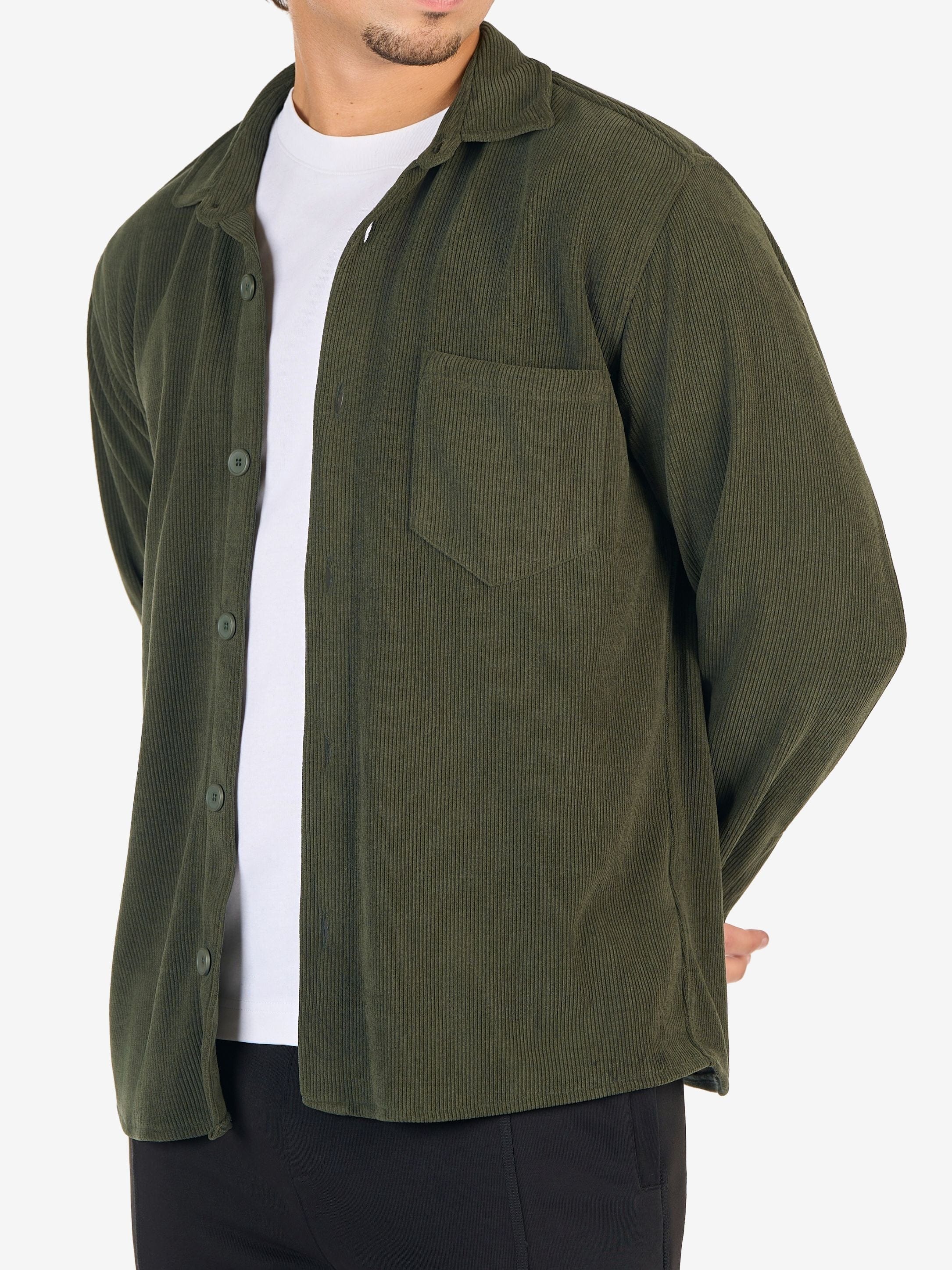 Ribbed Casual Shirt - Image 8