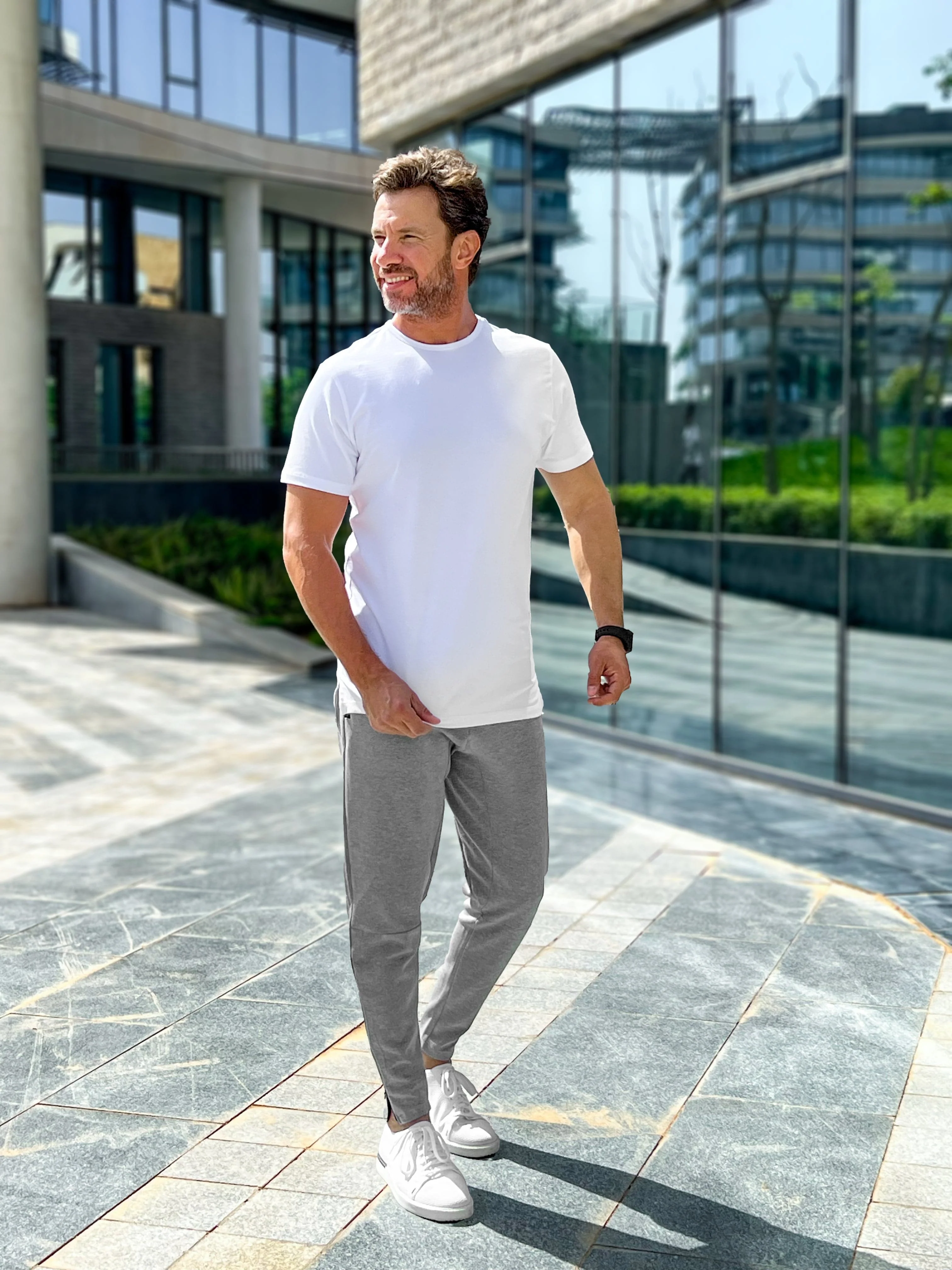 Split Hem T-Shirt: SLS Comfort - Image 10