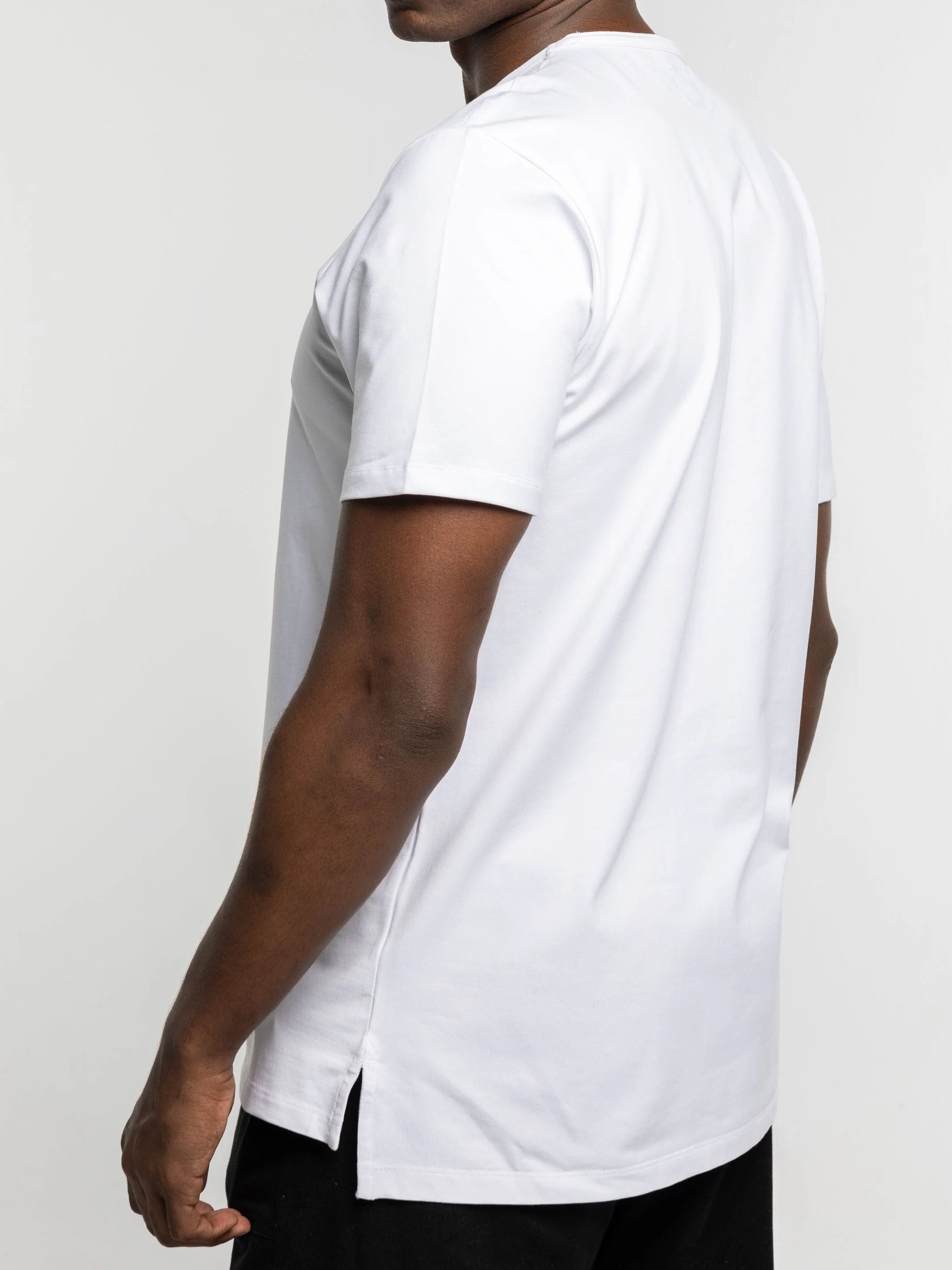 Split Hem T-Shirt: SLS Comfort - Image 8