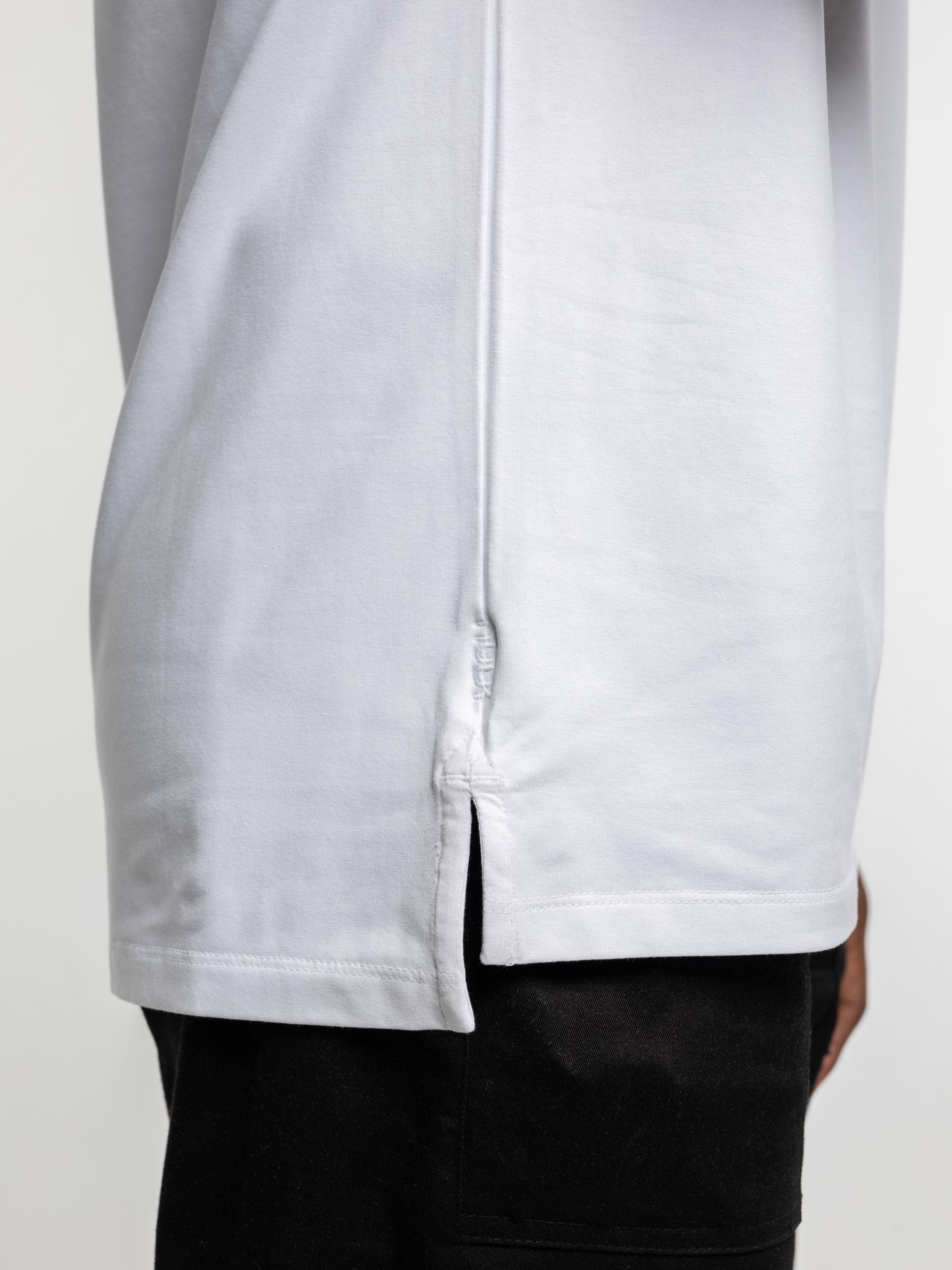 Split Hem T-Shirt: SLS Comfort - Image 9