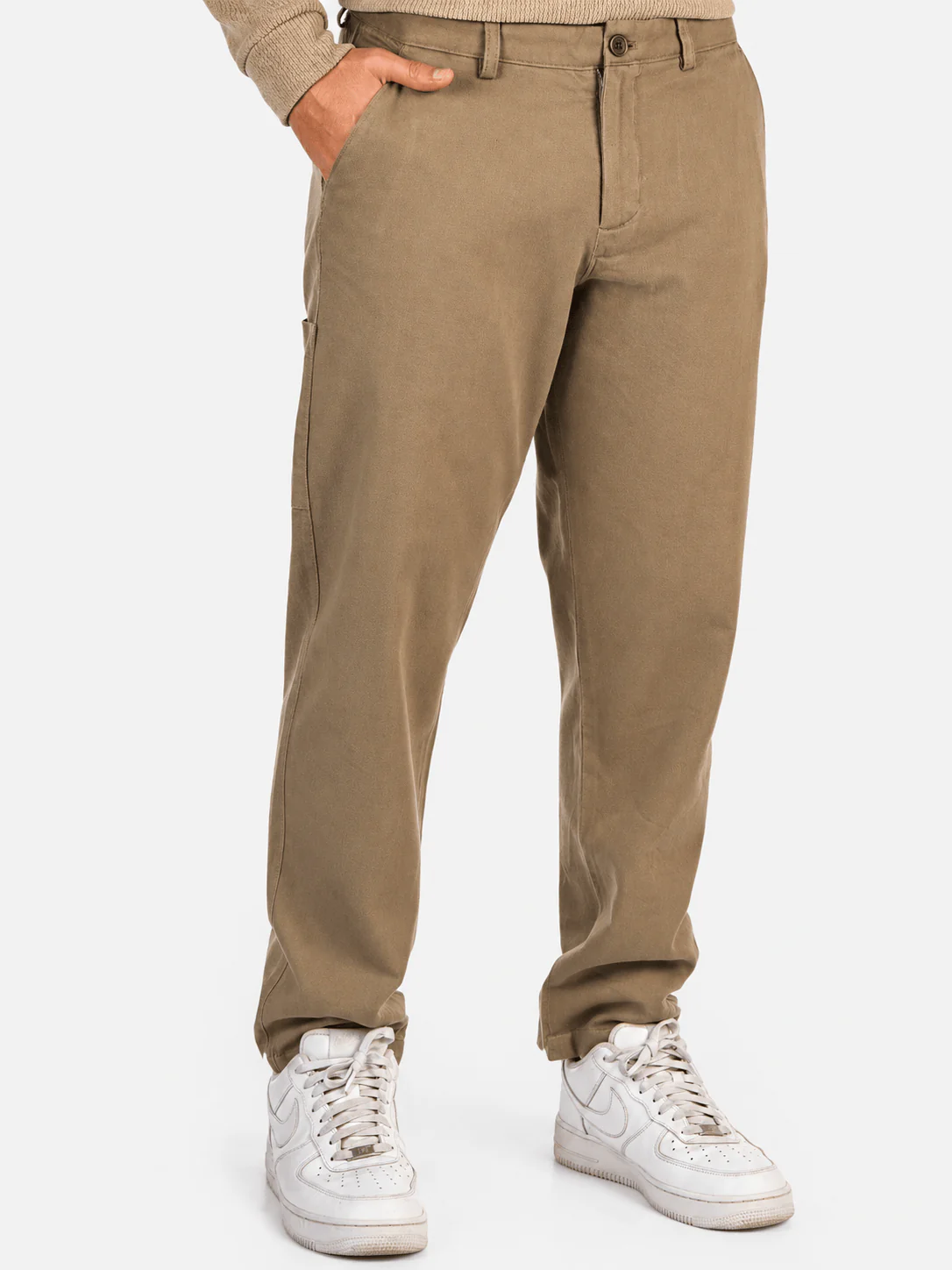 Straight-Fit Gabardine Pants - Image 2