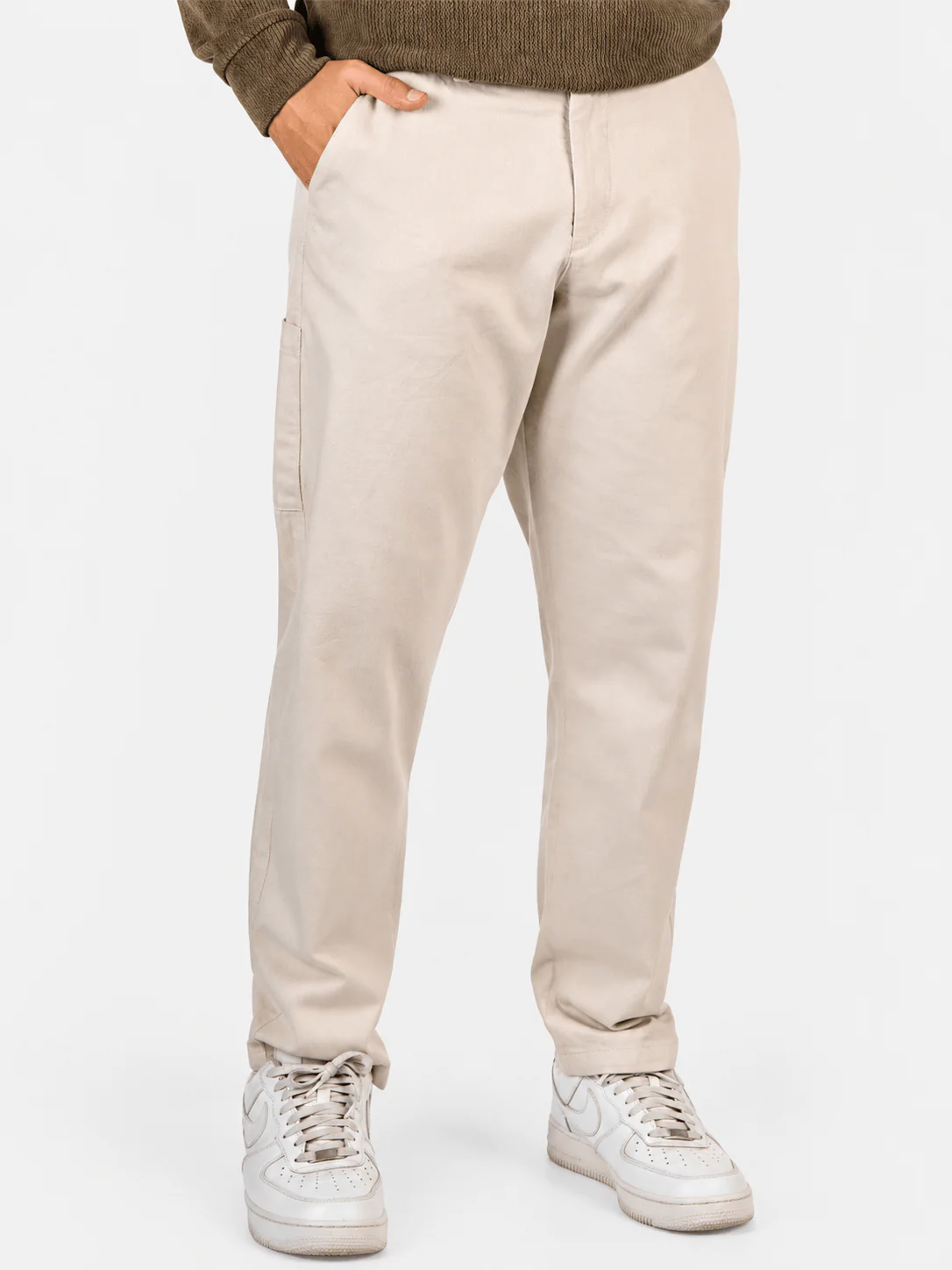 Straight-Fit Gabardine Pants - Image 4