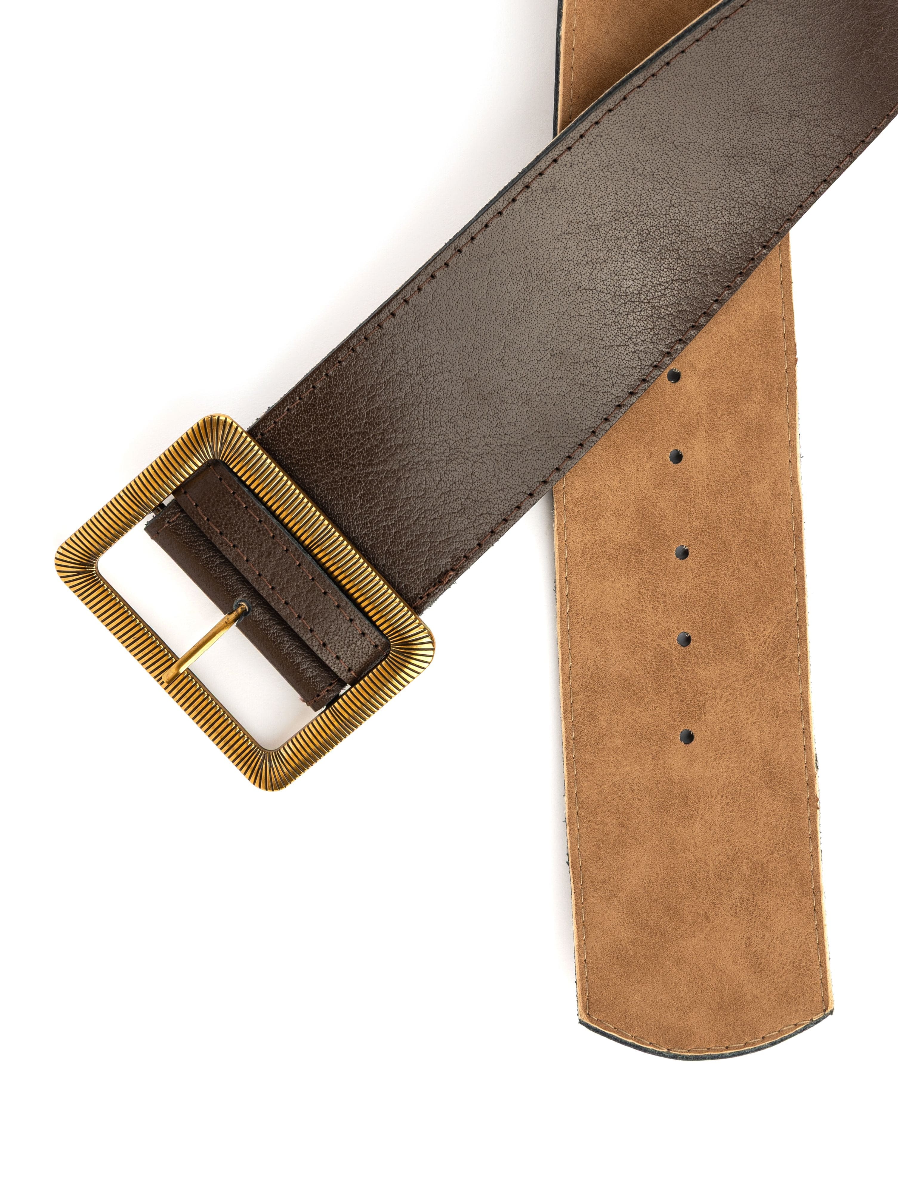 Terra Brown Belt – Genuine Leather - Image 3